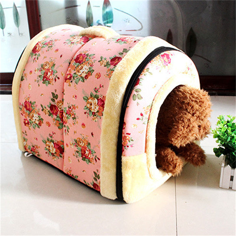 KiniPaw Cozy Cave Pet Bed
