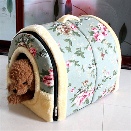 KiniPaw Cozy Cave Pet Bed