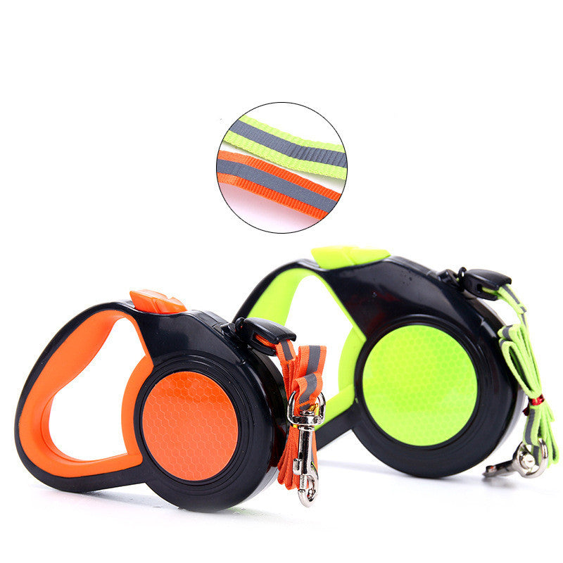 KiniPaw™ Reflective Retractable Dog Leash